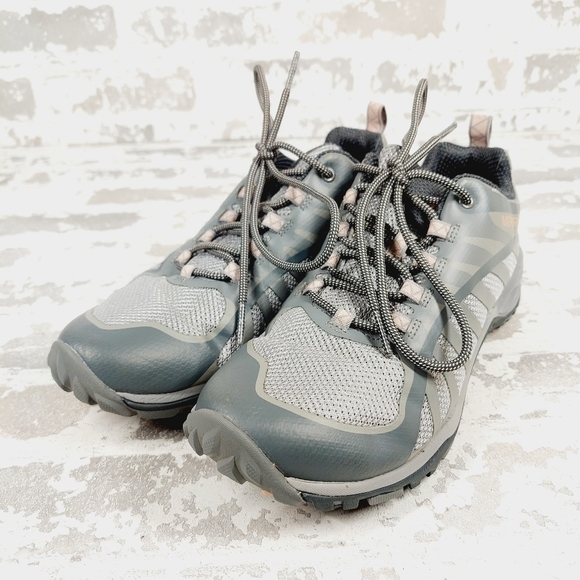 Merrell Gray Hiking Breathable walking running climbing athletic sneakers - Picture 2 of 11